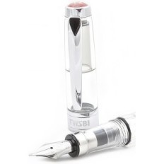 Fountain Pen Twsbi Diamond 580 F Eleganta spalvu ar rakstāmmašīnas virzuļa sistēmu