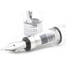 Fountain Pen Twsvi Diamond 580 F Elegant fjer med et skrivemaskine stempel system