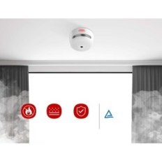 Traadita X-Sense XS01-WR suitsuandur, 12-liikmeline audiohäire ja traadita ühenduse komplekt