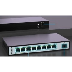 Sodola Communicator, 8 ports, 2,5 g, 1 emplacement SFP 10G, 60 Go / s