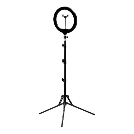 GLOW ringlampa 10" med stativ 10W