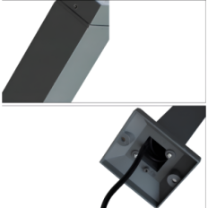 Lâmpada moderna usada 10W 60cm jardim para iluminação de jardim e terraço