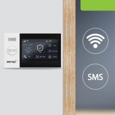 Alarm domowy HUXGO, HXA007, WiFi + GSM, 4G LTE, Używany