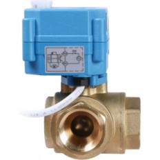 Válvula de apagado de agua en los EE. UU. Sólido 3/4 "3-WAY 110-230V IP67