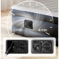 Cama de AF-A05 duplo com bomba embutida, após o reparo