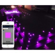 Lampa SUBOSI, Bluetooth, RGB, 12 V, średnica 45 mm, IP67, 20 szt.