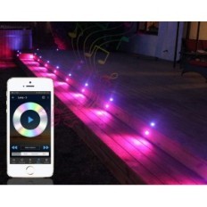 Lamp Subosi, Bluetooth, RGB, 12V, diameter 45 mm, IP67, 20 pcs.