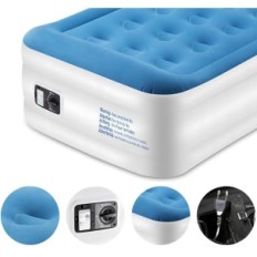 Gebruikte touchxel opblaasbare matras met ingebouwde pomp, single