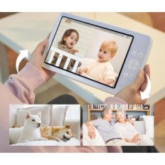 Használt Nanny videó bonoch 10000mAh IP65 720MP 20W kamera gyermekmonitorral és éjszakai üzemmódban