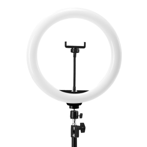GLOW ringlampe 13" bsc med tripod 10W — forfra