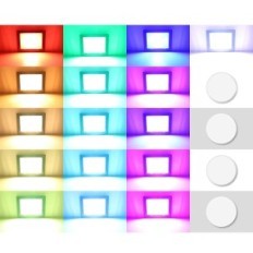 Rigidon-koplamp, 100W, 10.000 lumen, 16 kleuren, 4 modi, IP66, RGBW