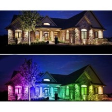 Rigidon-koplamp, 100W, 10.000 lumen, 16 kleuren, 4 modi, IP66, RGBW