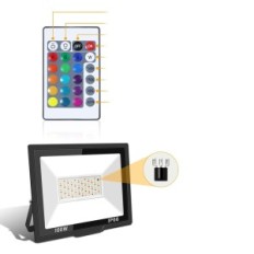 Rigidon světlomet, 100w, 10 000 lumenů, 16 barev, 4 režimy, IP66, RGBW