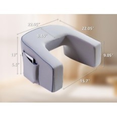 Bolso de espuma de memória de backrest de travesseiro de almofada Coolao8 para cama e sofás, usado