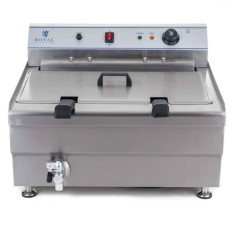 Smazer para Druts o Pescado con un estante Dos Cestas 24L