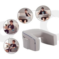 Coolao8 kussen rugleuning XL-geheugenschuimzak voor bed en banken, gebruikt