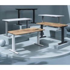 Galds Standy Maendite T2 Pro regulējams elektriskais divpakāpju, melns