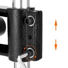 QWORK extrusion machine, 12.7mm, plate and chisel, do not set