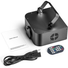 Scenic Laser RGBW 3D Animation DMX Sound Activation, 120V, ingen uppsättning