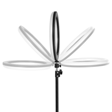 GLOW Ringleuchte RGB 33 cm mit Stativ 10W