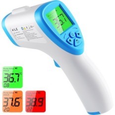 Alleed et Notone Digital Aile Thermometer på 2xAAA batterier Rask og nøyaktig temperaturmåling uten kontakt