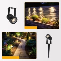 Brukt Svater Utendørs 32m 3000lm 27V IP65 Garden Lighting 10 stk.