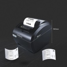 Vretti м817 80 mm 28 x 17 x 18 cm 28 x 17 x 18cm. USB Bluetooth termiskais printeris veikaliem