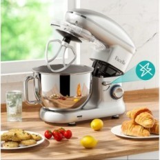 Robot da cucina, Farecelle, 1300 W, 10 Velocità, 5,5 L, Argento