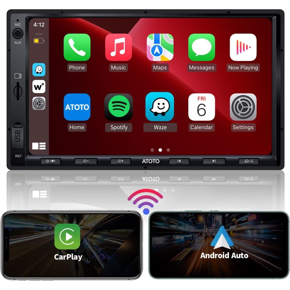 Použité ATO F7 F7G2A7We 7CH 7CH Radio HD LRV FM / AM GPS