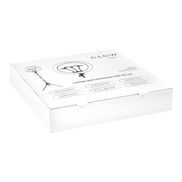 Lâmpada Anel GLOW 18" com Tripé 45W — embalagem