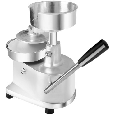 Máquina de imprensa manual para hambúrguer qua. 130mm