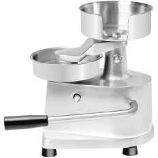 Máquina de prensa manual para hamburguesa miércoles. 130mm