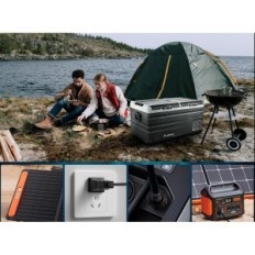 AAOBOSI JÄÄHDYTYS 90L Kompressori Kaksi WiFi-vyöhykettä 12 / 24V 230V