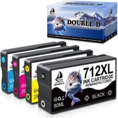 Double D 712 replacements HP 712 to with DesignJet T650, no set