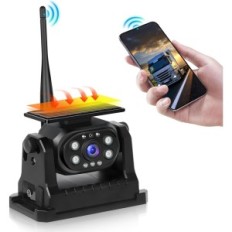 Telecamera solare wireless wireless Wifi 1080P con manico magnetico