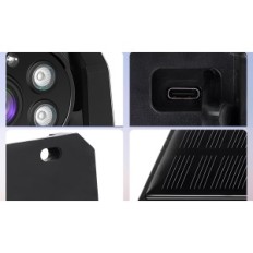 Hodose WIFI WIFI 1080P Caméra solaire sans fil avec poignée magnétique