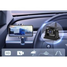 Hodosis Wifi 1080p bezvadu saules kamera ar magnētisko rokturi