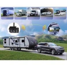 Câmera solar sem fio de Hodosis WiFi 1080p com alça magnética