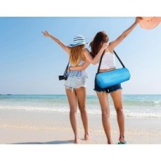 Jolitac Beach tent 270 cm UV protection Bags with blue sand 2-4 OS