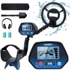 Kentoctool Professionell LCD-metalldetektor Justerbar spole 25,5 cm