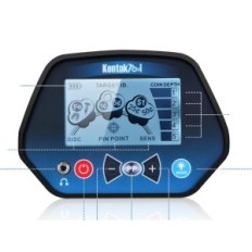 KENTOCTOOL Professionele LCD metaaldetector Verstelbare spoel 25,5 cm