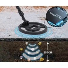 Kentoctool Professional LCD metāla detektors Regulējams spole 25,5 cm