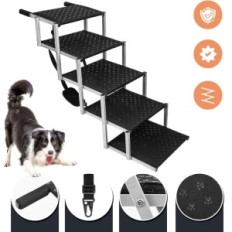Heeyoo-Treppe für einen tragbaren Hund 134,6 x 42.9 x 71.1cm