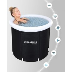 Bagno di ghiaccio pieghevole usato per atleti vitaminia Bagno rigenerativo per acqua fredda