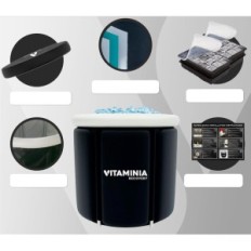 Used Foldable Ice Bath for Vitaminia Athletes Mobile Regenerative Bath for Cold Water