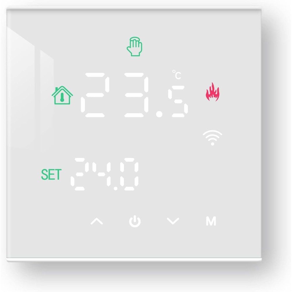 BEK Thermostat Smart, WiFi-Fußbodenheizung, Wasserheizungs-Thermostat