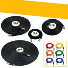 Mikrofónne káble GLS Audio 15M XLR Mužské 2 kusy