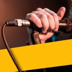 Mikrofona kabeļi GLS audio 15m XLR Male Sieviete 2 gab