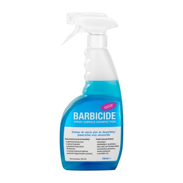 Barbicide 750ml käyttövalmis hajustettu pinnan desinfiointisuihke — etuosa