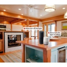 Geyueya forsænket loftslamper med fjernbetjening sæt af smarte LED-lys med lysstyrke og farvejustering